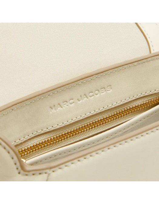 Geanta MARC JACOBS, Cross Body, Small, Saddle Design, Cloud White - 2S3HMS003H03123