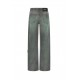 Blugi OFF WHITE, Spray Susy belt-loops jeans, Grey - 2YA069S26DEN003W055