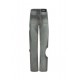 Blugi OFF WHITE, cut-out straight jeans, Grey - 2YA06ES26DEN002W055