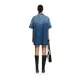 Rochie OFF WHITE, Royal Patch Denim Dress, Blue - 2YM038S26DEN001W421