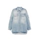 Jacheta OFF WHITE, chest-pocket button-fastening shirt - 2YQ006S26DEN002W416
