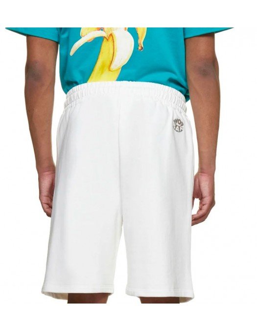 PANTALONI SCURTI BARROW, WhiteLogo Print - 31178002