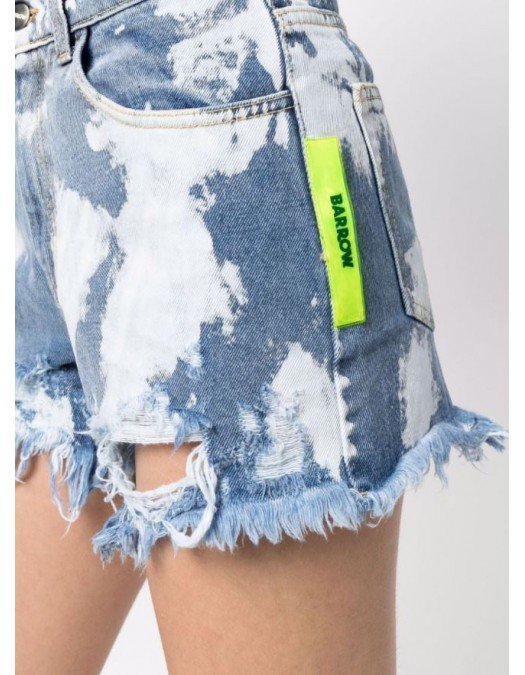 PANTALONI SCURTI BARROW, Denim, Aspect Uzat - 31233200