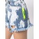PANTALONI SCURTI BARROW, Denim, Aspect Uzat - 31233200