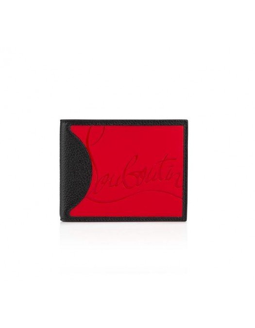 PORTCARD CHRISTIAN LOUBOUTIN, Red Leather - 3195052H734