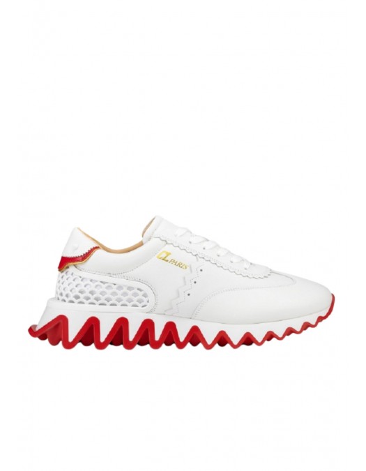 Sneakers Christian Louboutin, Casual Style Studded Leather, White 3200517WH43 - 3200517WH43 Sneakers Christian Louboutin, Casual Style Studded Leather, White 3200517WH43 - 3200517WH43