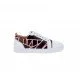 Sneakers Christian Louboutin, Piele, Insertie Multicolor - 3200987CMA3 Sneakers Christian Louboutin, Piele, Insertie Multicolor - 3200987CMA3