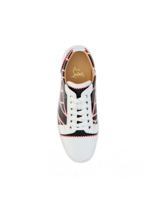 Sneakers Christian Louboutin, Piele, Insertie Multicolor - 3200987CMA3