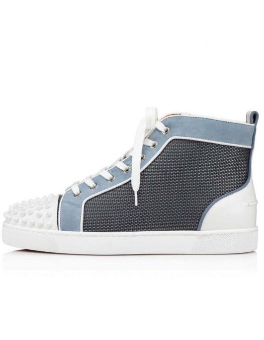 Sneakers Christian Louboutin, High-top in Blue - 3220123CMA3