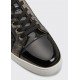 Sneakers Christian Louboutin,  Louis Junior Orlato Black Silver - 3220725CMA3