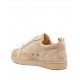 Sneakers Christian Louboutin, Low-top sneakers Nude Suede - 3220782F584