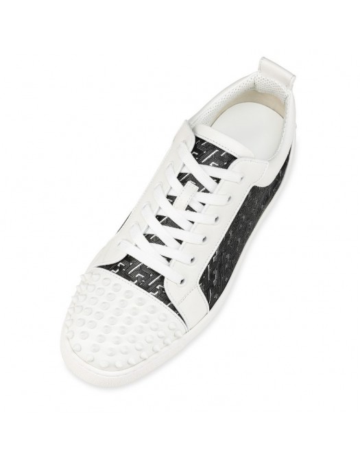 Sneakers Christian Louboutin, Louis Junior Spikes Sneakers White - 32300155193