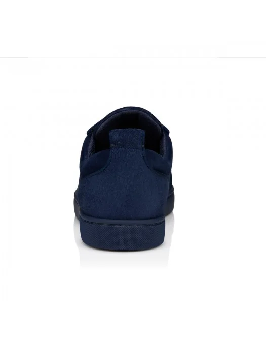 Sneakers Christian Louboutin, Spikes Design, Navy Blue