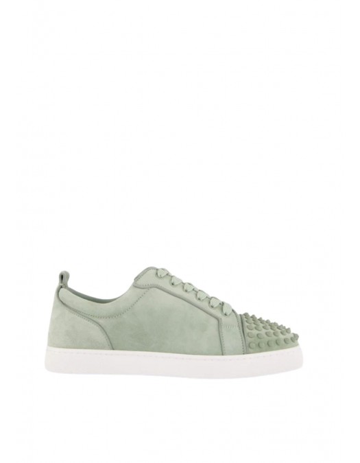 Sneakers Christian Louboutin, Spikes Design, Haiiro Green - 3240078E854