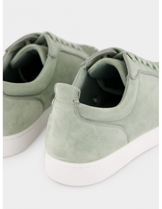 Sneakers Christian Louboutin, Spikes Design, Haiiro Green - 3240078E854