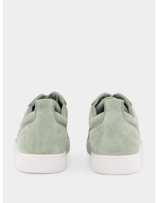 Sneakers Christian Louboutin, Spikes Design, Haiiro Green - 3240078E854