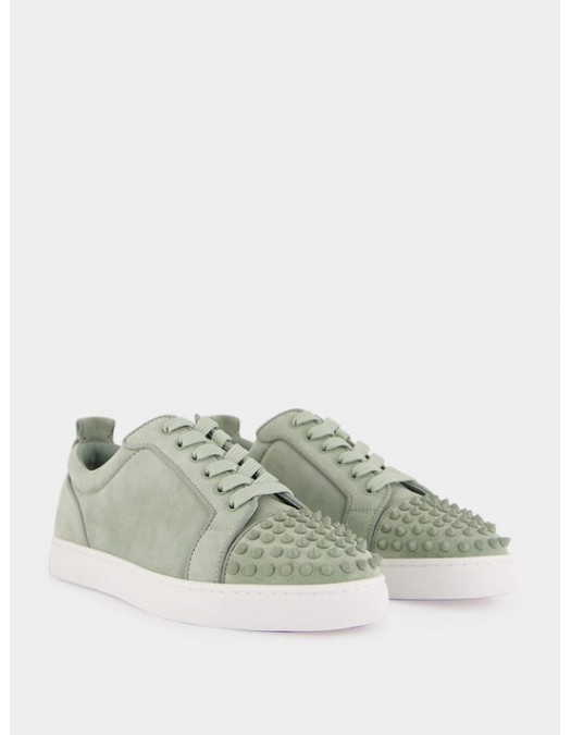 Sneakers Christian Louboutin, Spikes Design, Haiiro Green - 3240078E854