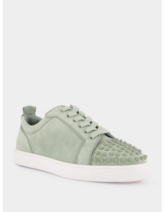 Sneakers Christian Louboutin, Spikes Design, Haiiro Green - 3240078E854