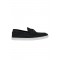 Loafers CHRISTIAN LOUBOUTIN, Boat Shoes - Reversed nubuck leather - Black - Men