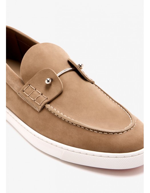 Loafers CHRISTIAN LOUBOUTIN, Chambeliboat loafers, Brown - 3240186F760