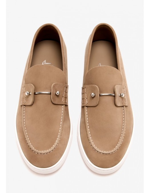 Loafers CHRISTIAN LOUBOUTIN, Chambeliboat loafers, Brown - 3240186F760