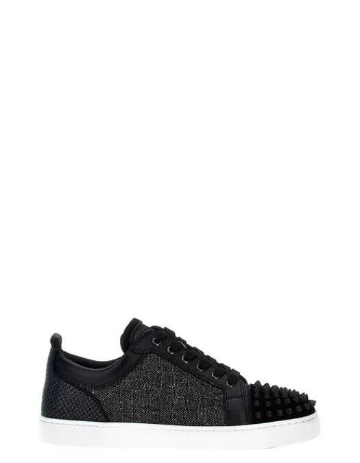 Sneakers Christian Louboutin, Louis Junior Spikes Orlato, Black - 3240302B026