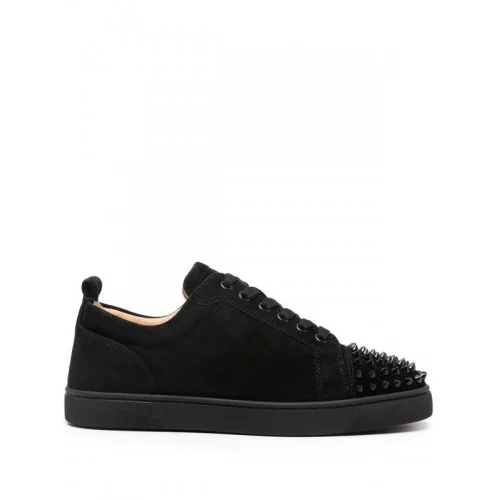 Sneakers Christian Louboutin, Spikes Design, Black