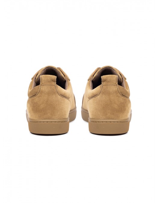 Sneakers CHRISTIAN LOUBOUTIN, Louis Junior Grosgrain-Trimmed Suede Sneakers - 3240426BZ09