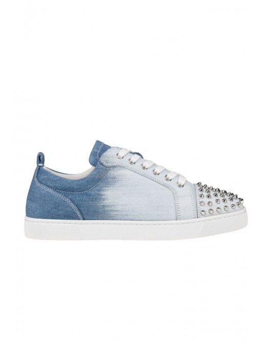 Sneakers Christian Louboutin, Louis Junior Spikes denim - 32408646713 Sneakers Christian Louboutin, Louis Junior Spikes denim - 32408646713