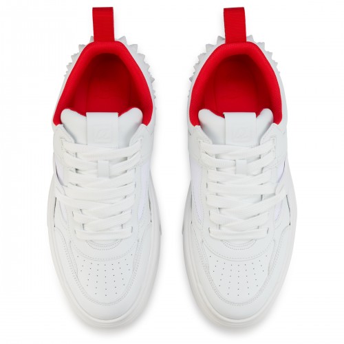 Sneakers CHRISTIAN LOUBOUTIN, Astroloubi studded sneakers, Alb