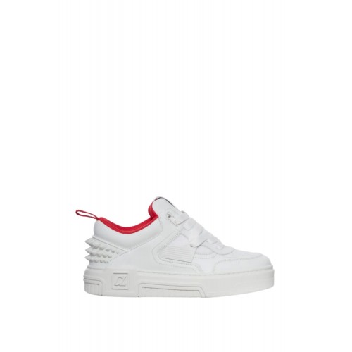 Sneakers CHRISTIAN LOUBOUTIN, Astroloubi studded sneakers, Alb