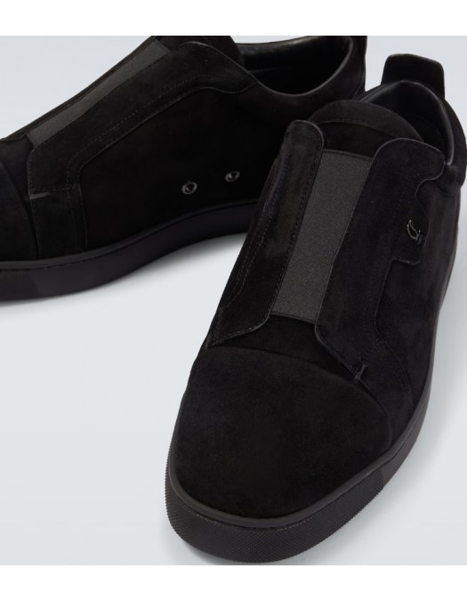 Sneakers CHRISTIAN LOUBOUTIN St Louis sneakers, Suede, All Black - 3250667BK01