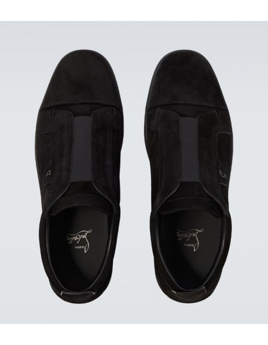 Sneakers CHRISTIAN LOUBOUTIN St Louis sneakers, Suede, All Black - 3250667BK01
