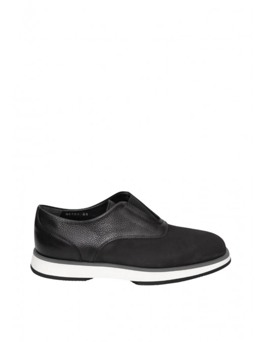 Loafers GIANFRANCO BUTTERI, Urban Fusion, Black - 34164NERO