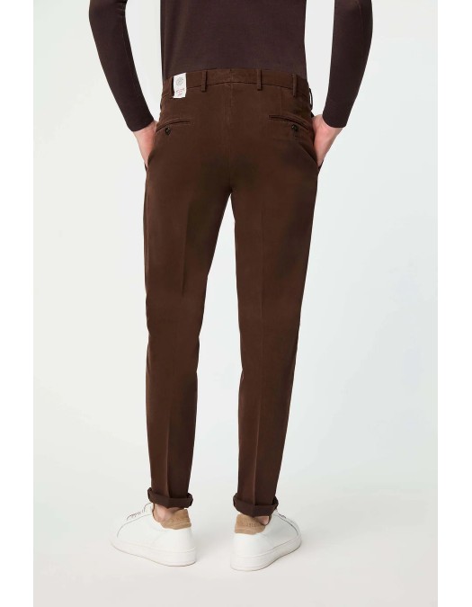 Pantaloni L.B.M 1911, Moody Design, Warm Brown - 3550368426