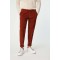 Pantaloni L.B.M 1911, Patterned Cotton Velvet, Brick Red