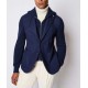 Jacheta L.B.M 1911 3570052826, Ivan jacket in blue jersey - 3570052826