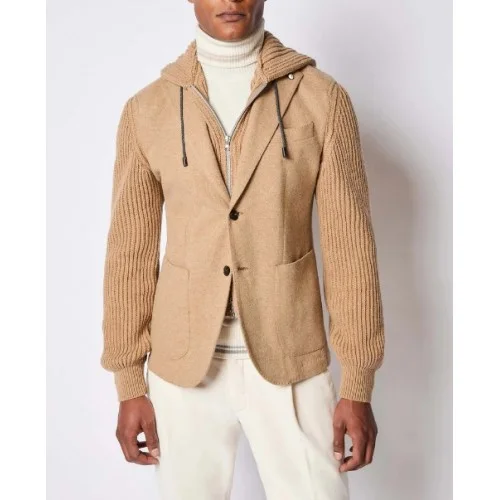 Jacheta L.B.M 1911, IVAN camel jersey jacket