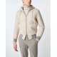 Geaca L.B.M 1911, Zip Detail, Hooded Jacket, Beige - 3570329375