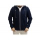 Geaca L.B.M 1911, Zip Detail, Wool, Navy Blue - 3570359375