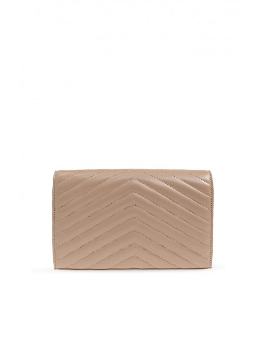 Geanta YVES SAINT LAURENT, Shoulder, Envelope Design, Small, Beige - 377828BOW012712