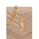 Geanta YVES SAINT LAURENT, Shoulder, Envelope Design, Small, Beige - 377828BOW012712