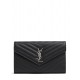 Geanta YVES SAINT LAURENT, Shoulder, Envelope Design, Small, Black - 377828BOW021000