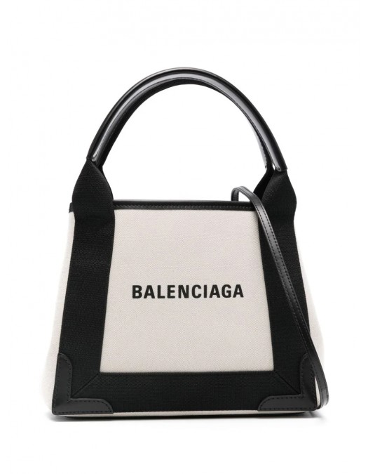 GEANTA BALENCIAGA, Tote, Navy XS Cabas, Black - 3903462HH3N1000