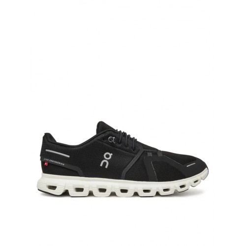 Sneakers ON, Cloud 6 Design, Running, Men, White Details, Black Sneakers ON, Cloud 6 Design, Running, Men, White Details, Black