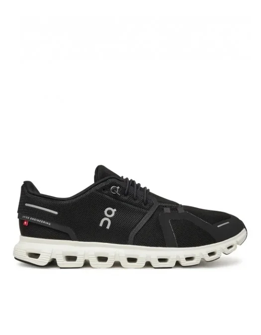 Sneakers ON, Cloud 6 Design, Running, Men, White Details, Black - 3MF10070299BLACKWHITE Sneakers ON, Cloud 6 Design, Running, Men, White Details, Black - 3MF10070299BLACKWHITE