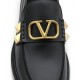 Pantofi VALENTINO GARAVANI, Logo Metalic Auriu, Black - 3Y2S0F09ELI0NO