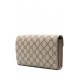 Geanta GUCCI, Shoulder Wallet, Dionysus GG, Beige - 401231KHNSN8642