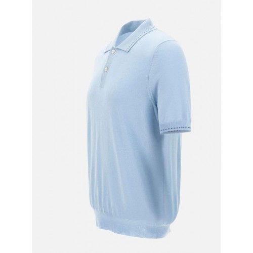 Tricou GRAN SASSO, Silk blend polo