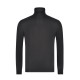Pulover GRAN SASSO, Cu guler inalt, Negru - 4316315390099
